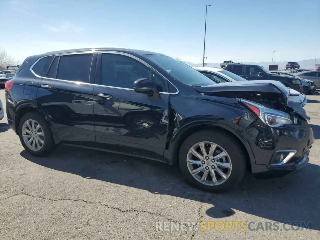 4 fotografías del automóvil dañado LRBFXCSA3LD104071 BUICK ENVISION 2020