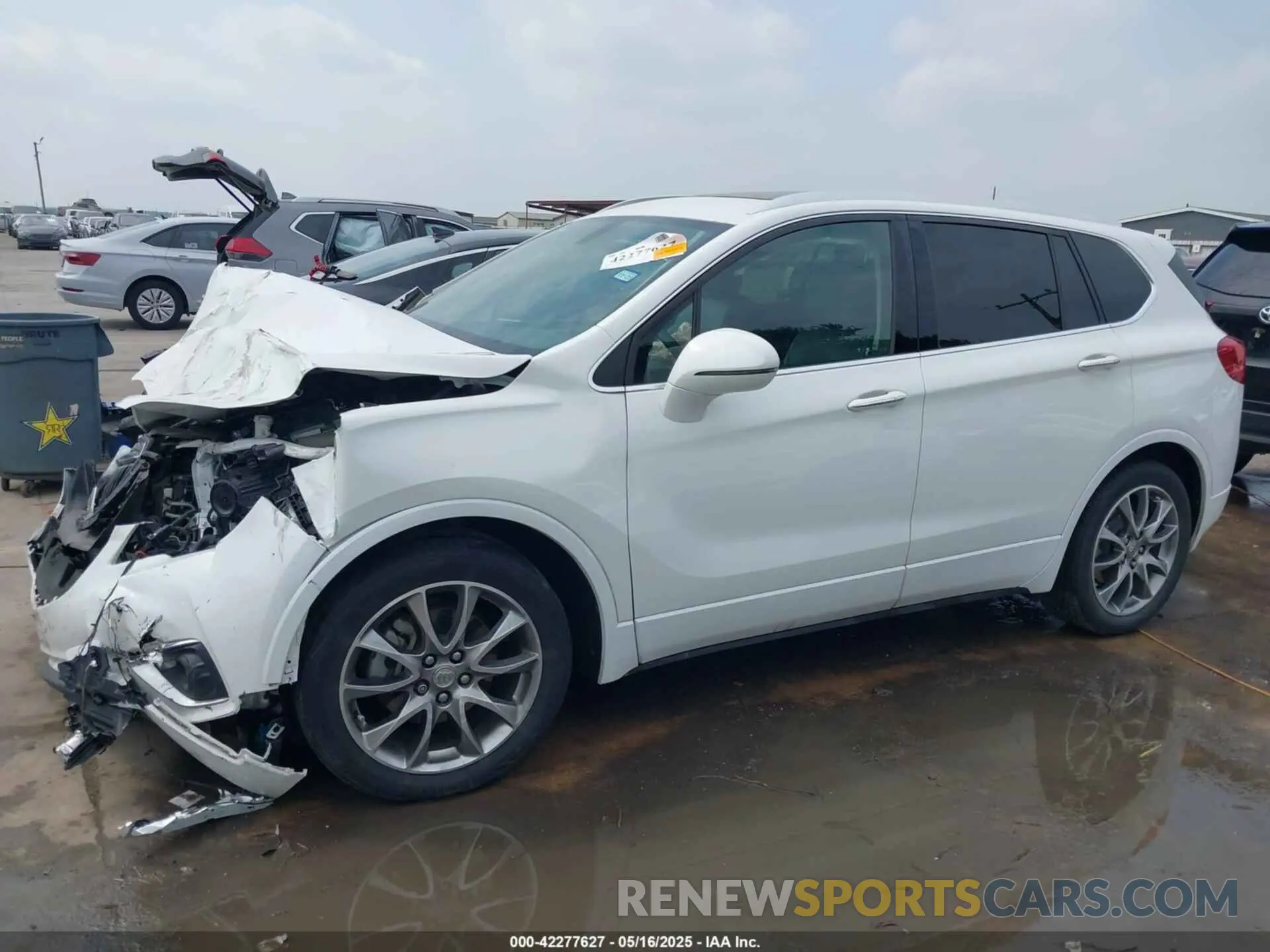 14 fotografías del automóvil dañado LRBFXCSA3LD114793 BUICK ENVISION 2020