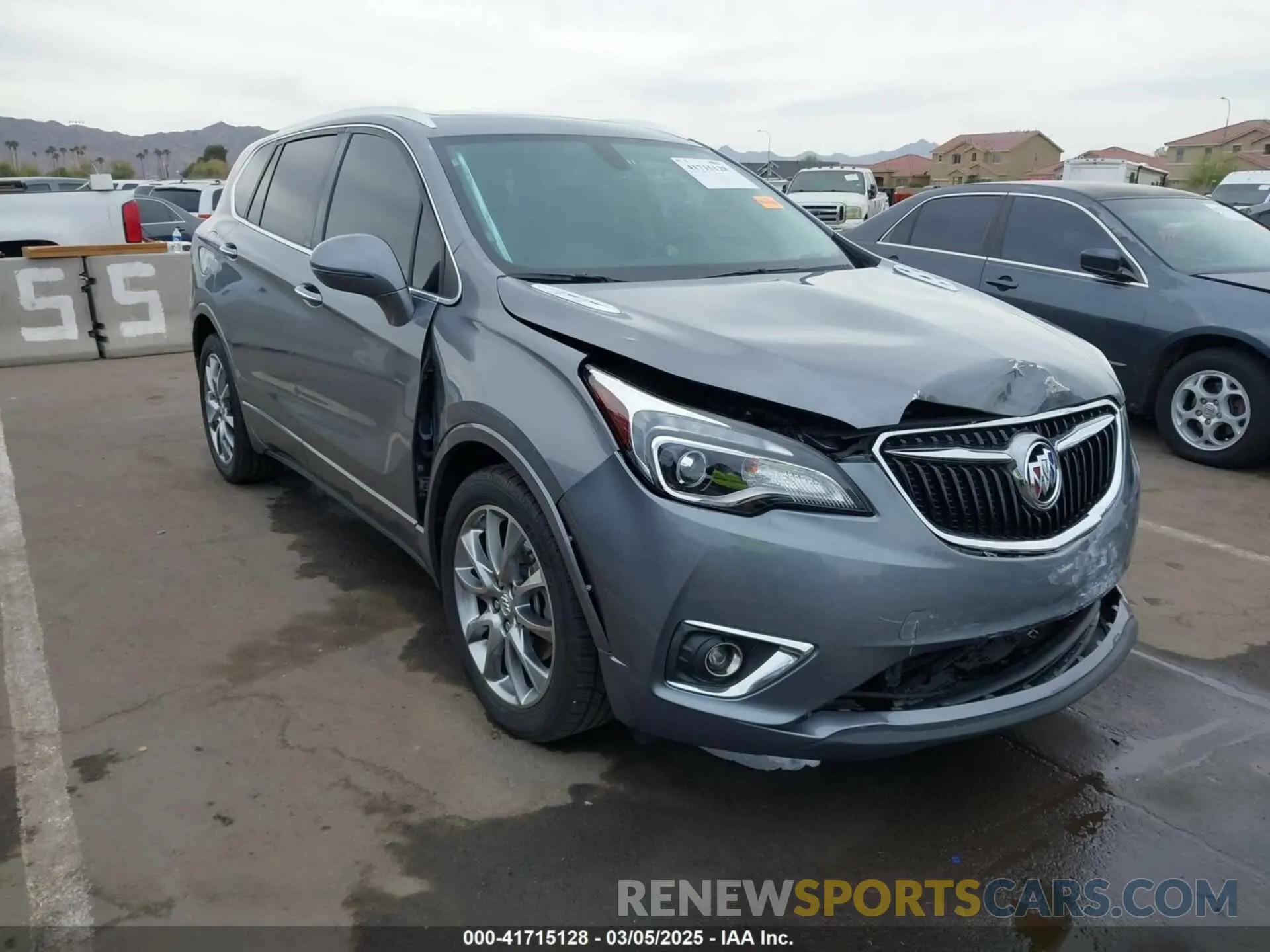 1 fotografías del automóvil dañado LRBFXCSA3LD176095 BUICK ENVISION 2020