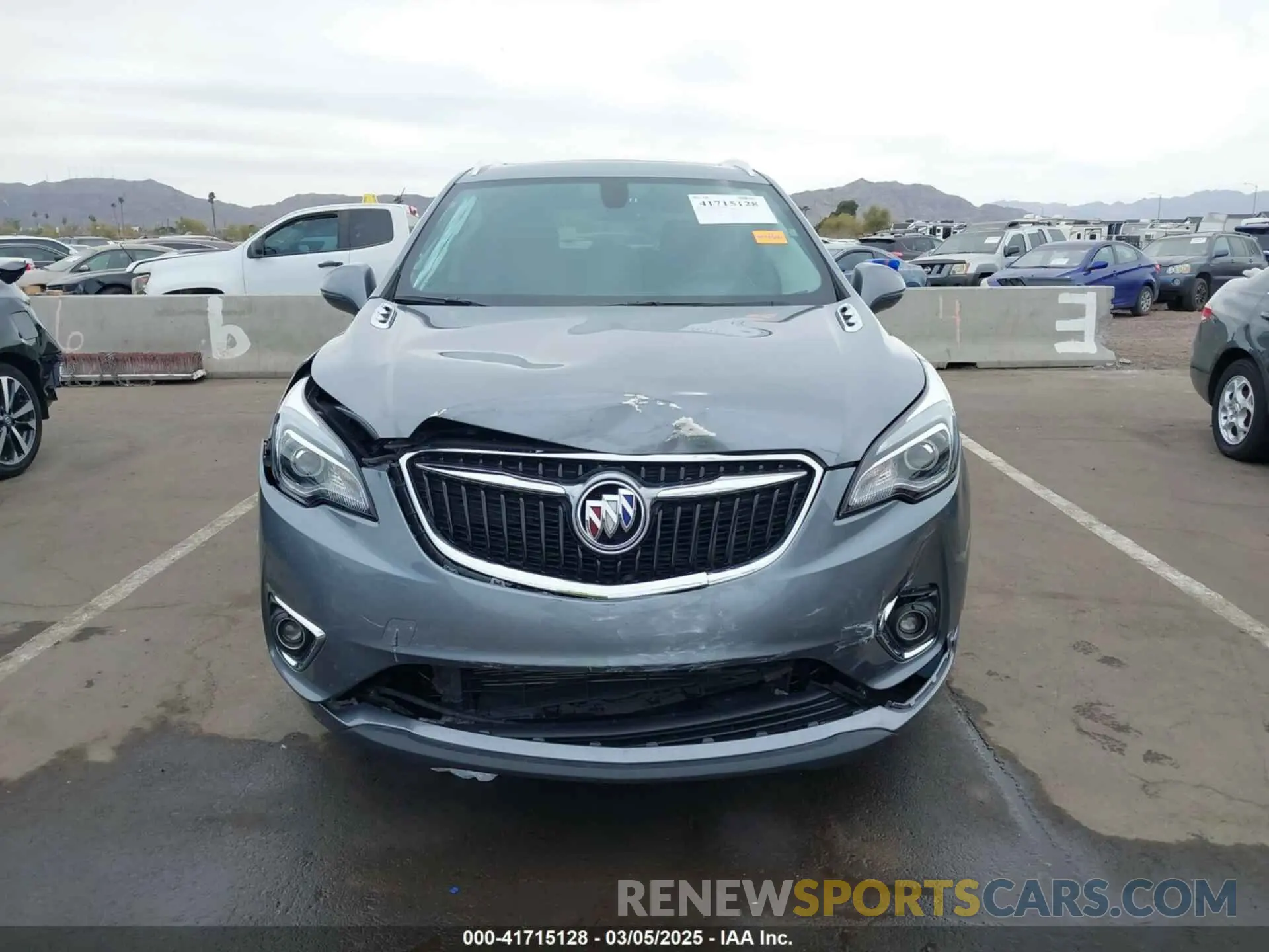 12 fotografías del automóvil dañado LRBFXCSA3LD176095 BUICK ENVISION 2020
