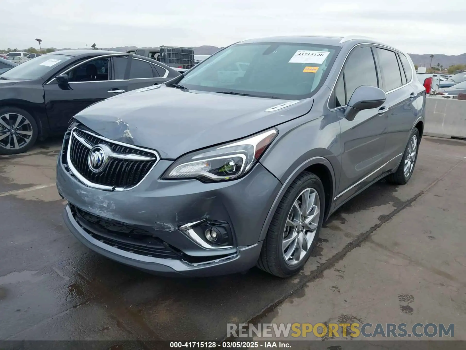 2 fotografías del automóvil dañado LRBFXCSA3LD176095 BUICK ENVISION 2020