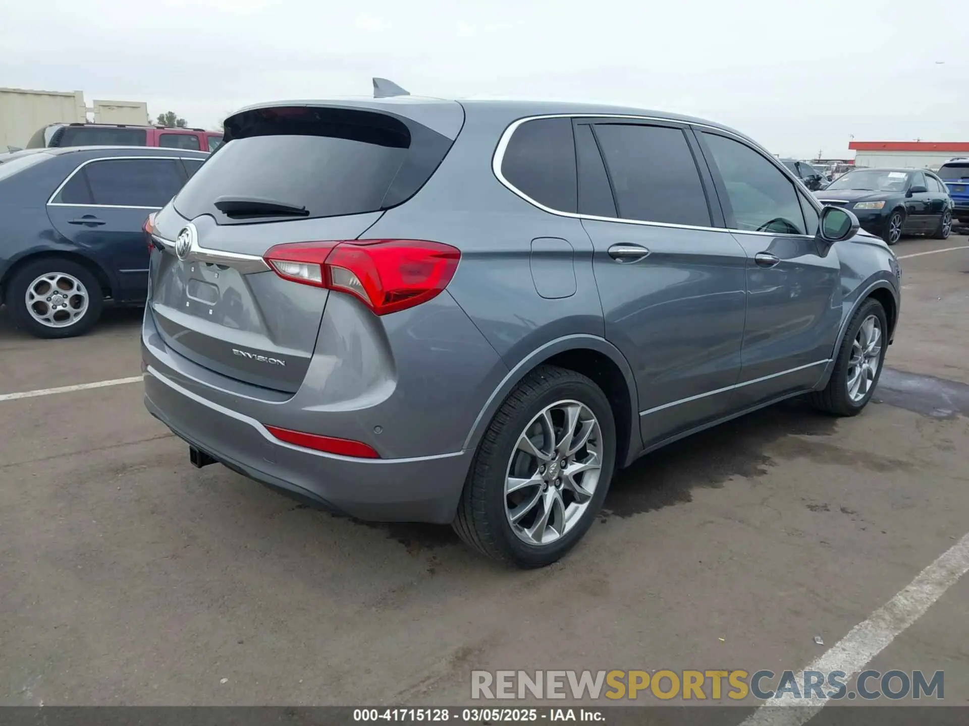 4 fotografías del automóvil dañado LRBFXCSA3LD176095 BUICK ENVISION 2020