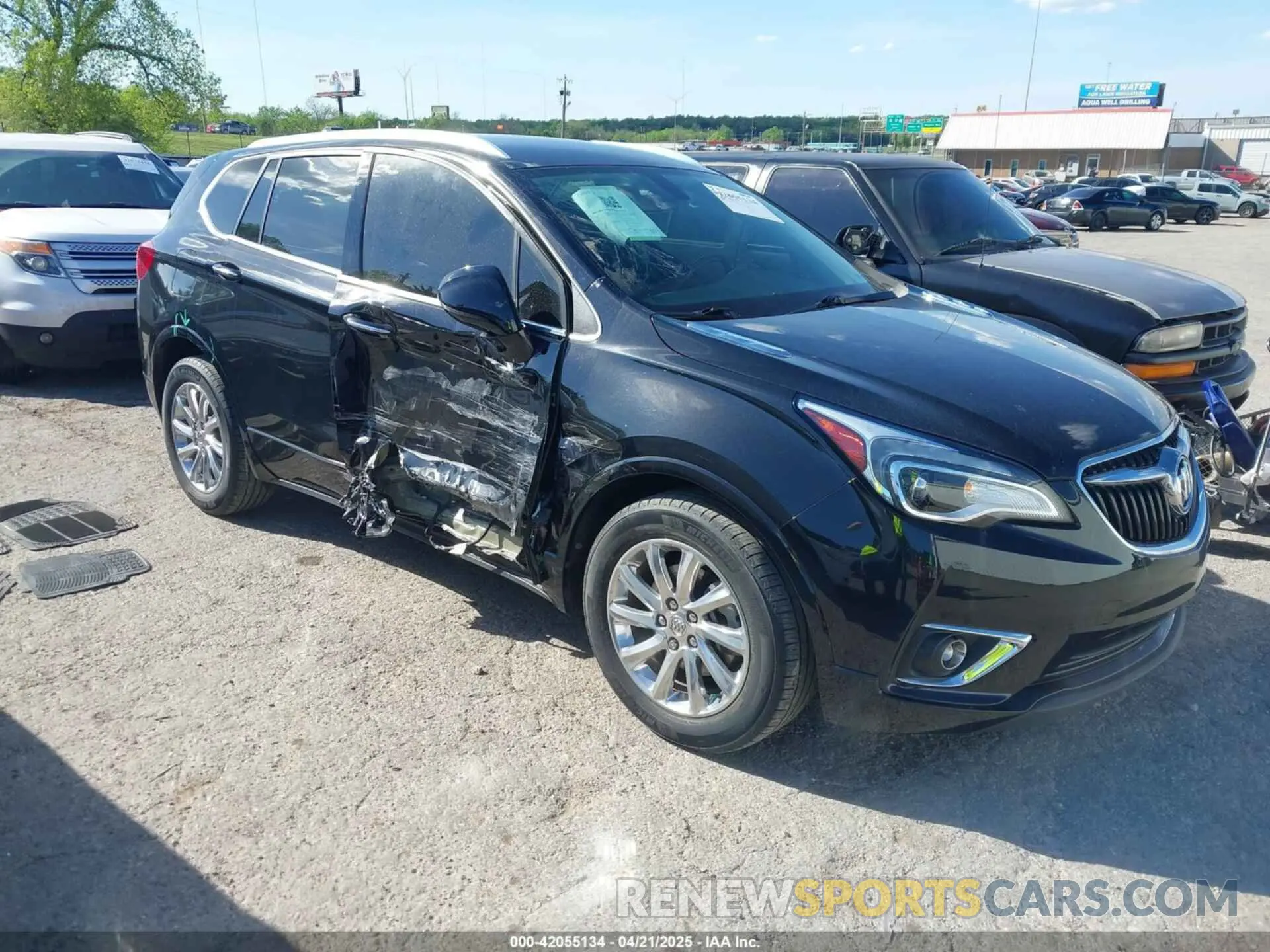 1 fotografías del automóvil dañado LRBFXCSA3LD209970 BUICK ENVISION 2020