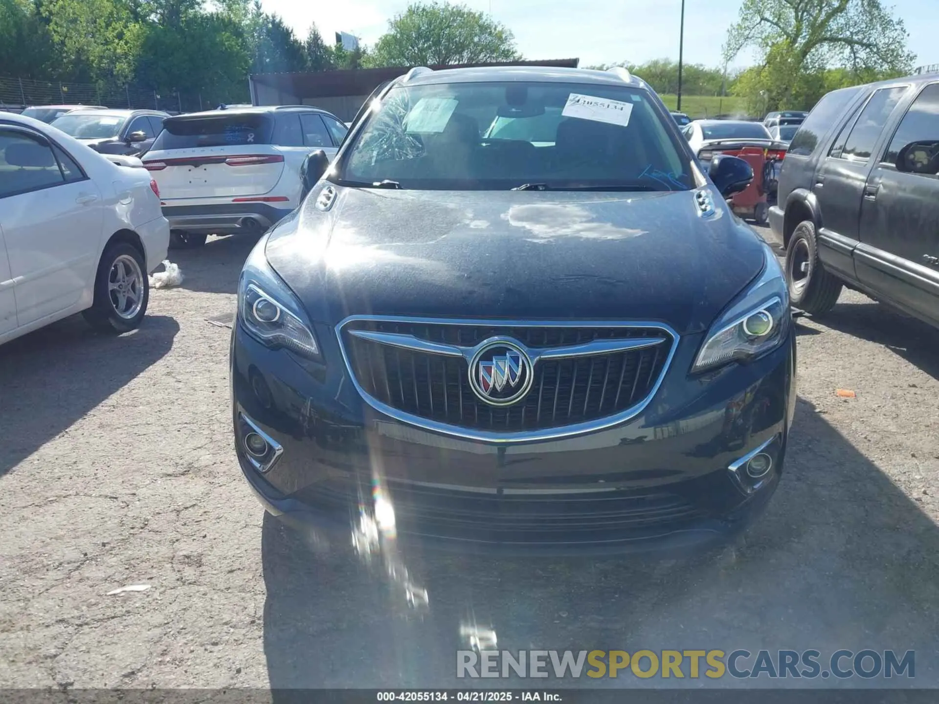 13 fotografías del automóvil dañado LRBFXCSA3LD209970 BUICK ENVISION 2020