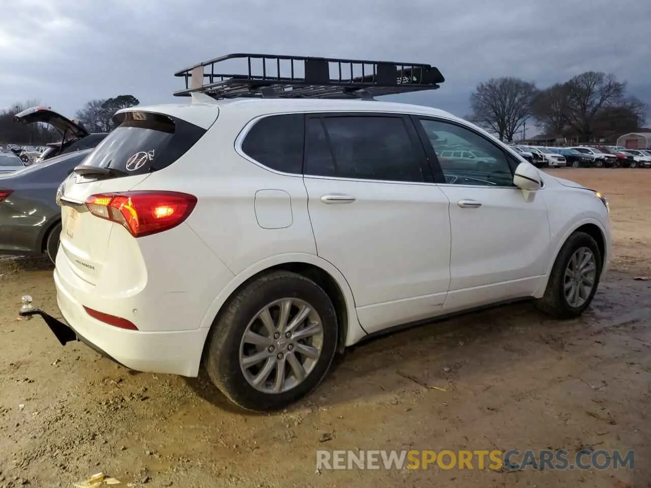 3 fotografías del automóvil dañado LRBFXCSA3LD227773 BUICK ENVISION 2020