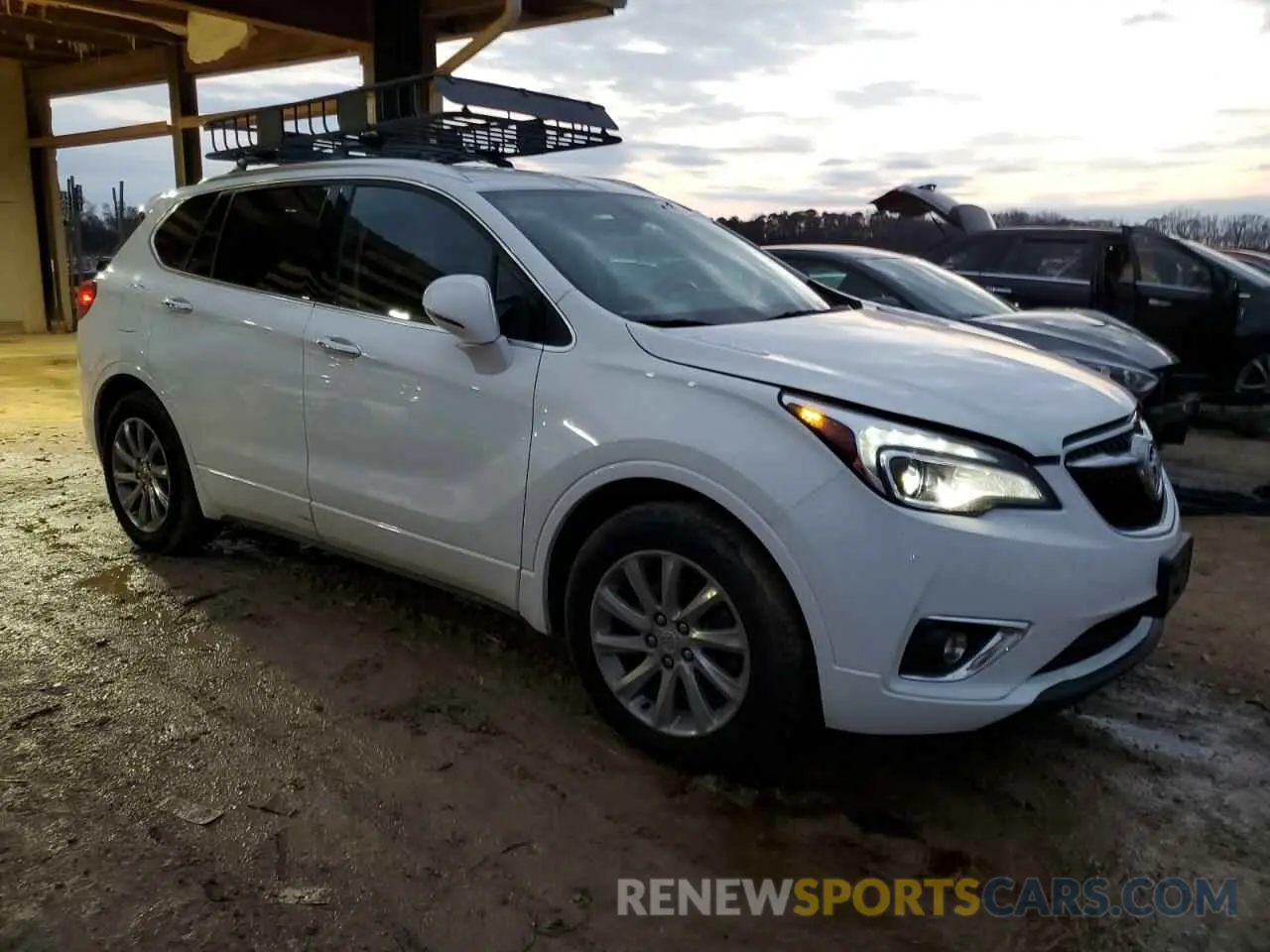 4 fotografías del automóvil dañado LRBFXCSA3LD227773 BUICK ENVISION 2020