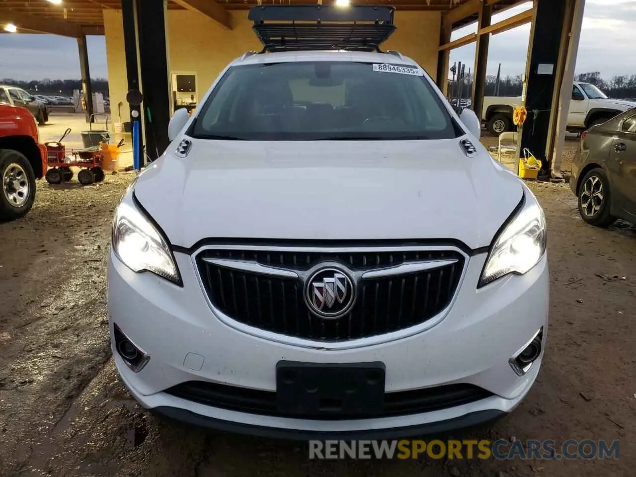 5 fotografías del automóvil dañado LRBFXCSA3LD227773 BUICK ENVISION 2020