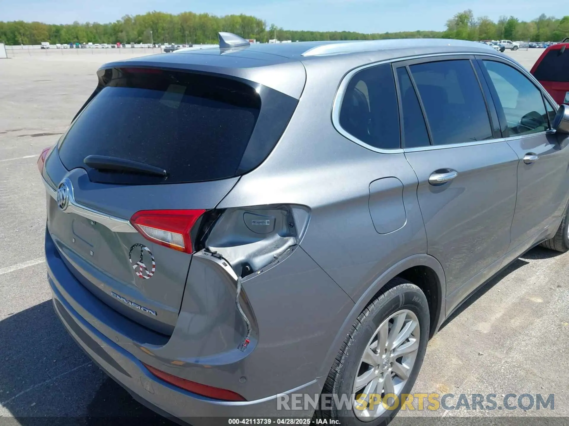 12 fotografías del automóvil dañado LRBFXCSA4LD104158 BUICK ENVISION 2020