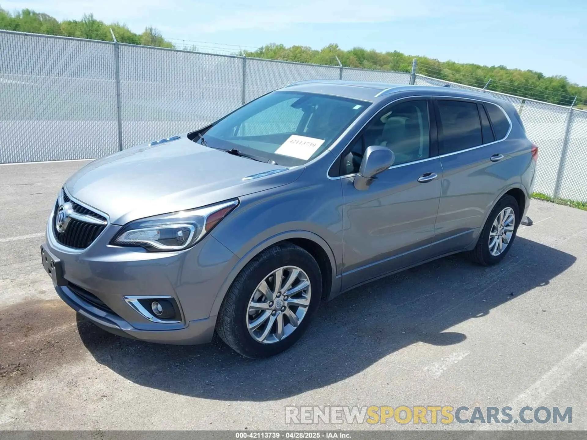 2 fotografías del automóvil dañado LRBFXCSA4LD104158 BUICK ENVISION 2020