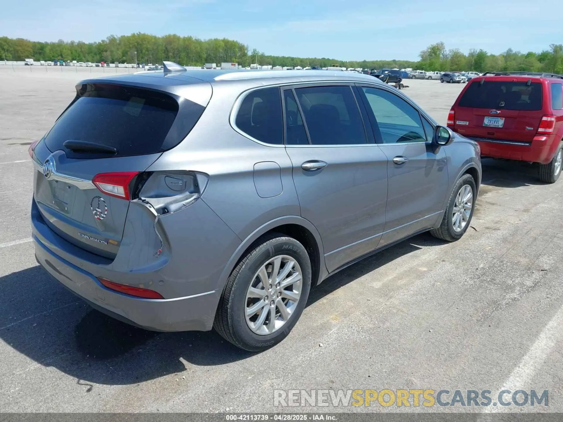 4 fotografías del automóvil dañado LRBFXCSA4LD104158 BUICK ENVISION 2020