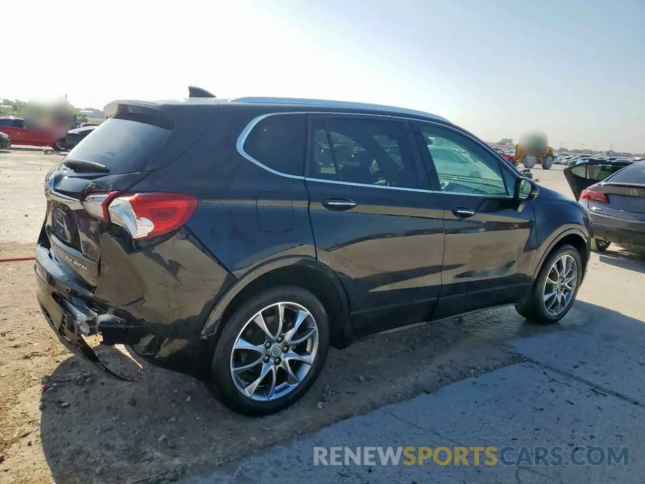 3 fotografías del automóvil dañado LRBFXCSA4LD115869 BUICK ENVISION 2020