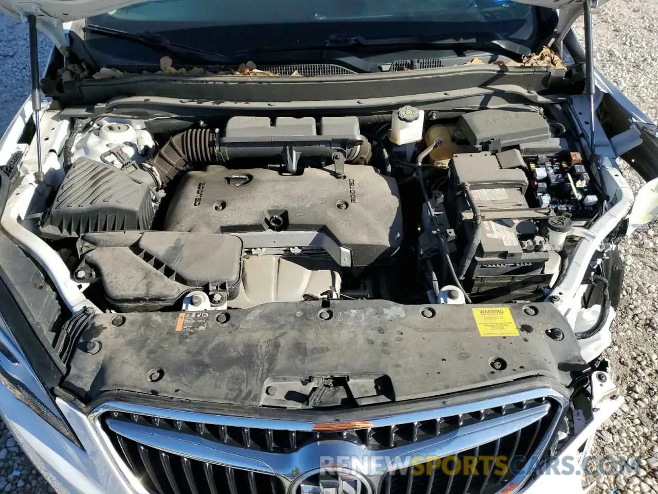 12 fotografías del automóvil dañado LRBFXCSA4LD159404 BUICK ENVISION 2020