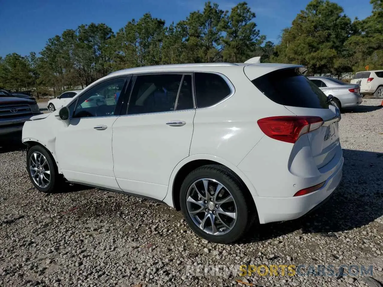 2 fotografías del automóvil dañado LRBFXCSA4LD159404 BUICK ENVISION 2020
