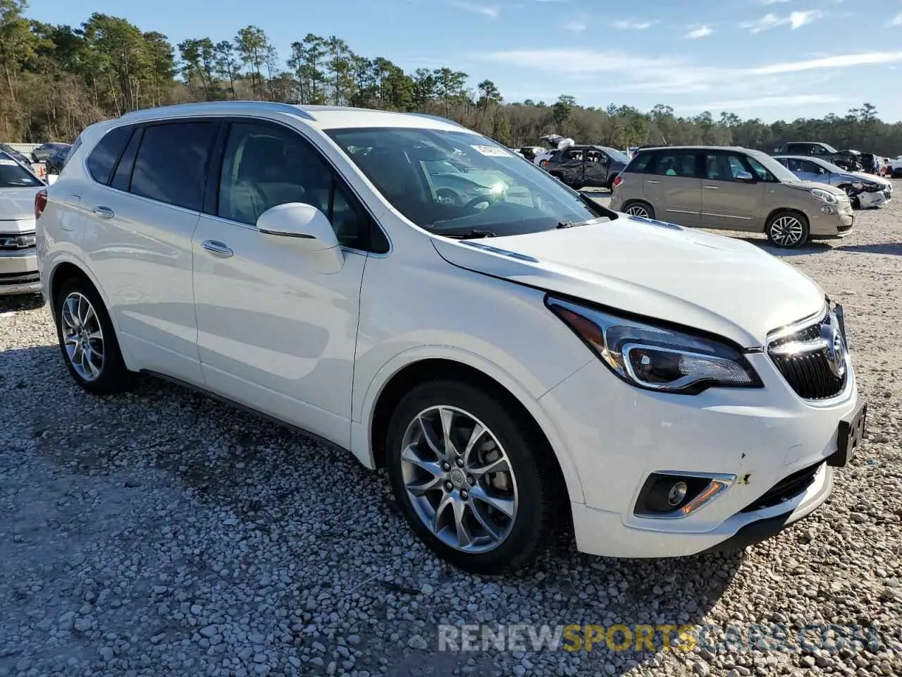 4 fotografías del automóvil dañado LRBFXCSA4LD159404 BUICK ENVISION 2020