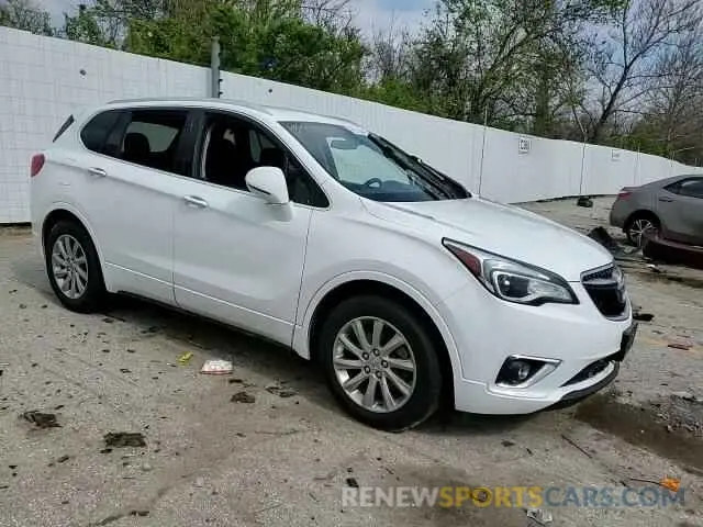 12 fotografías del automóvil dañado LRBFXCSA5LD101477 BUICK ENVISION 2020