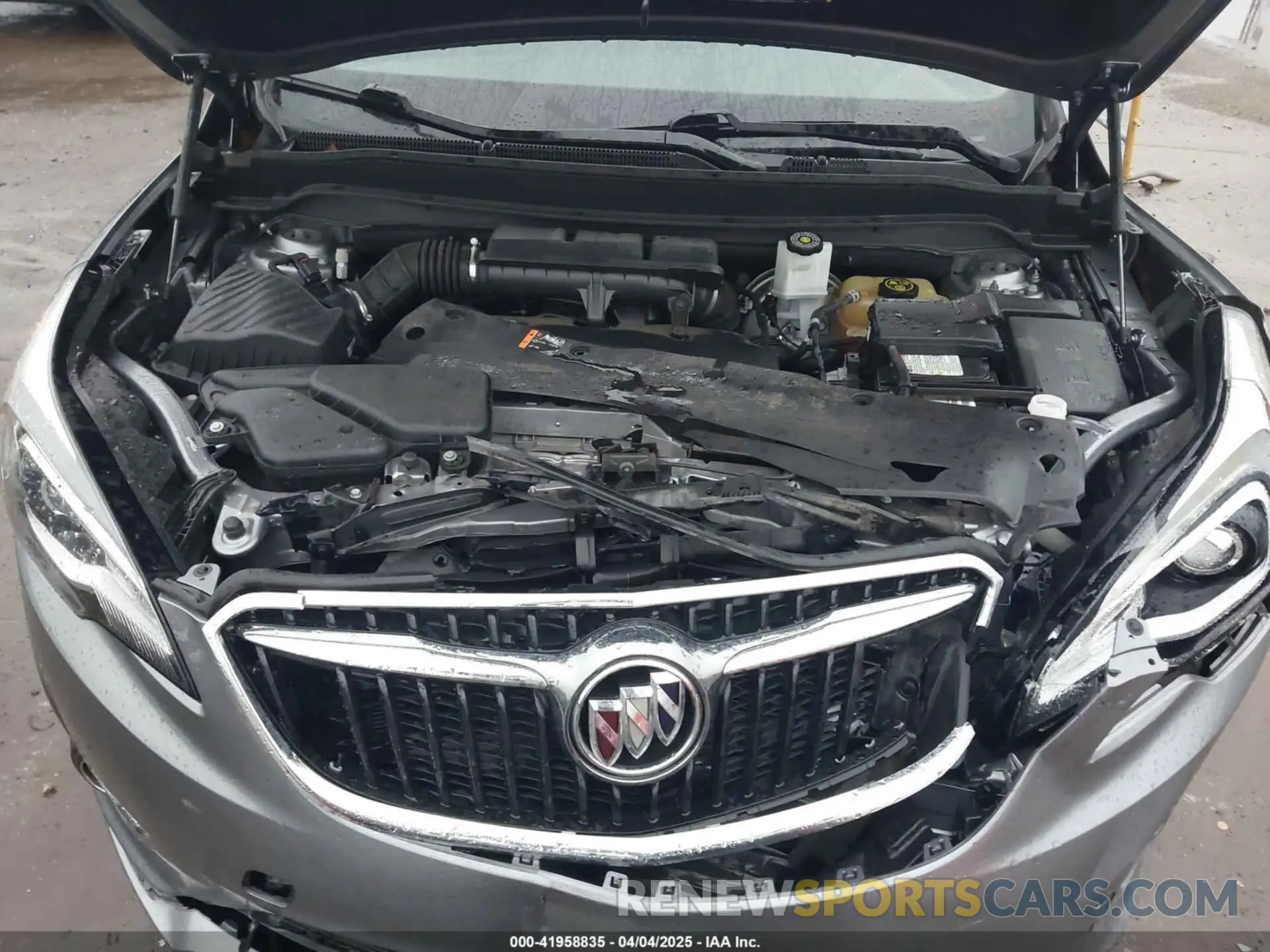 10 fotografías del automóvil dañado LRBFXCSA5LD115590 BUICK ENVISION 2020