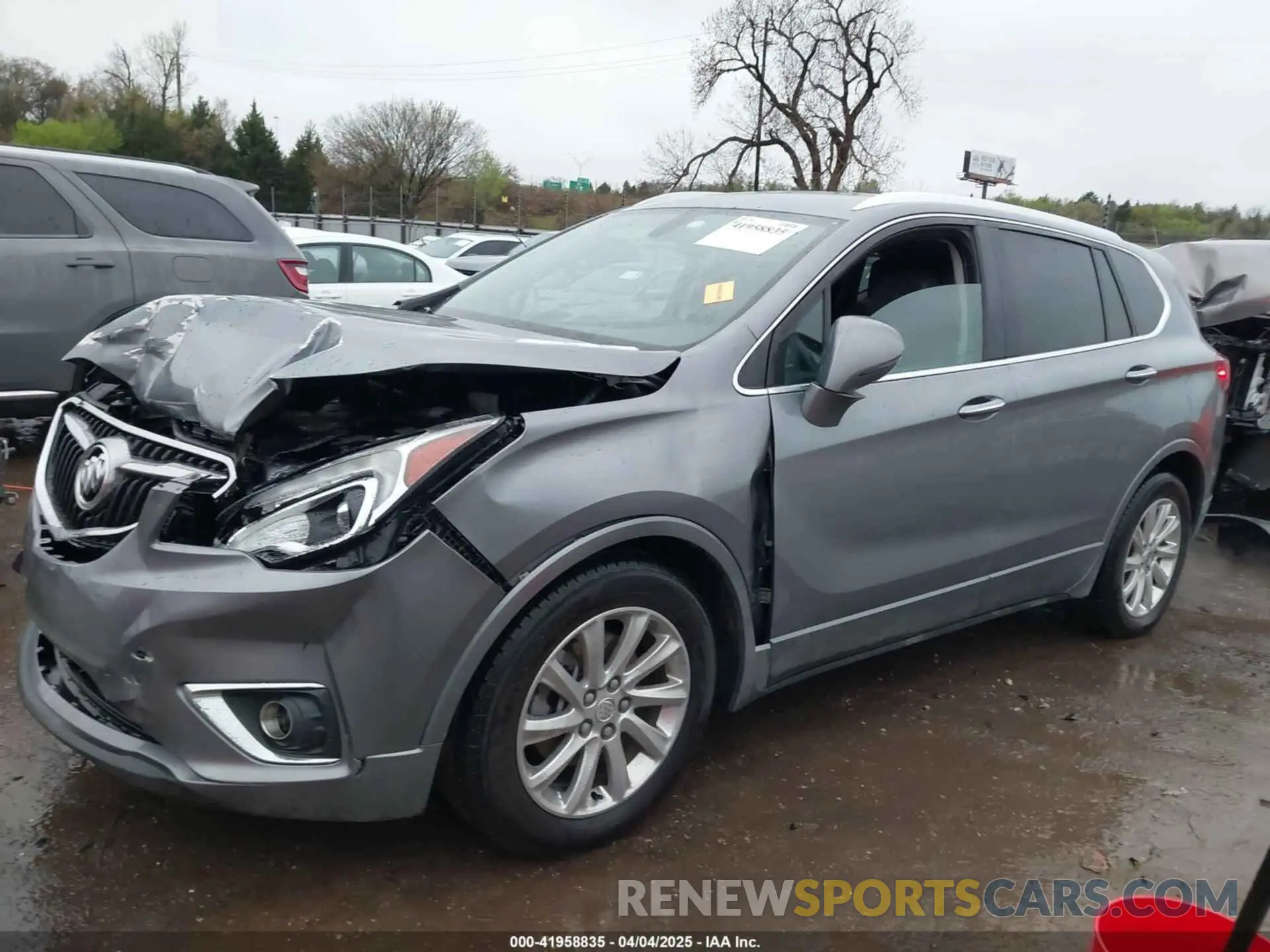 14 fotografías del automóvil dañado LRBFXCSA5LD115590 BUICK ENVISION 2020