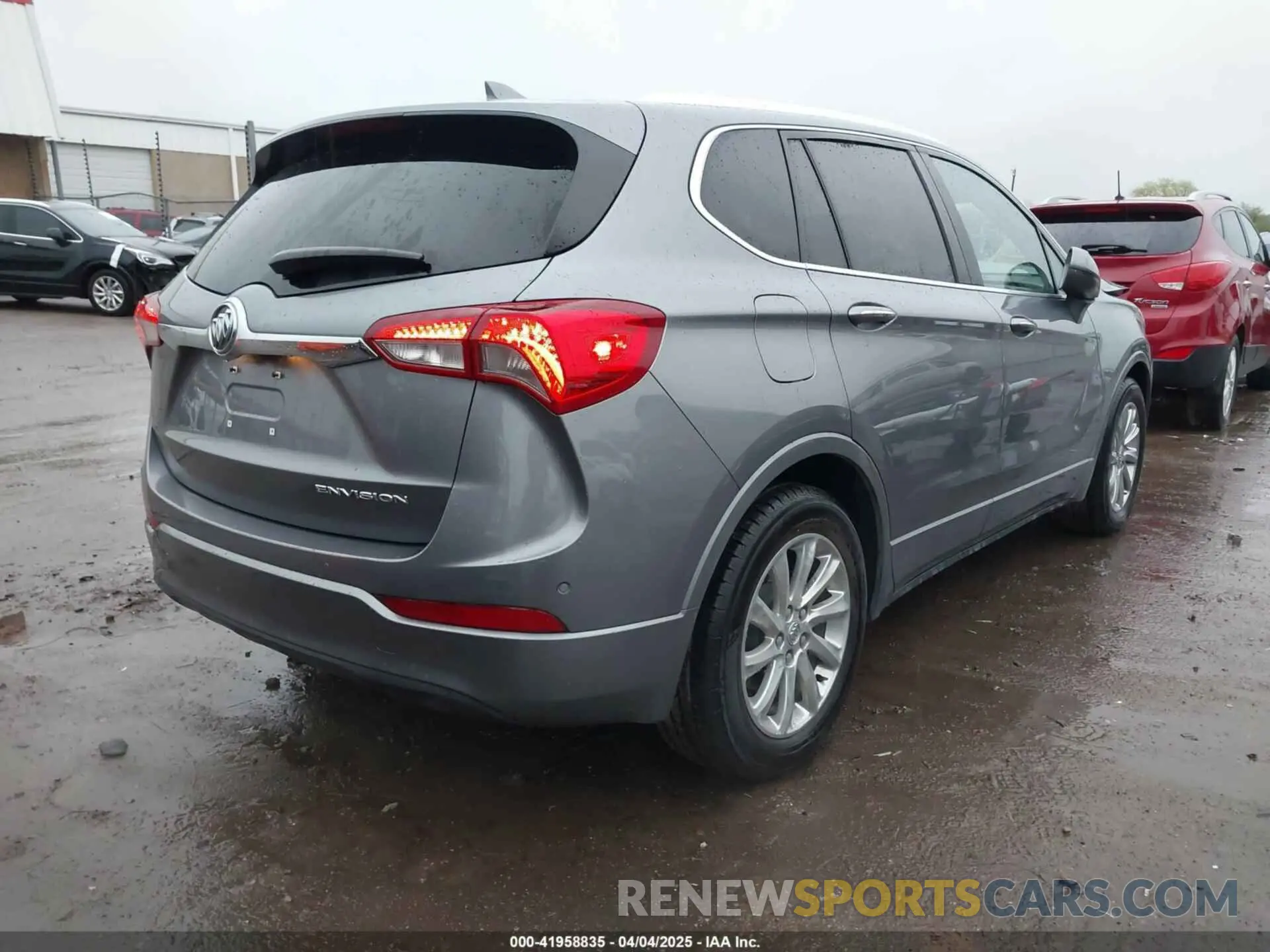 4 fotografías del automóvil dañado LRBFXCSA5LD115590 BUICK ENVISION 2020