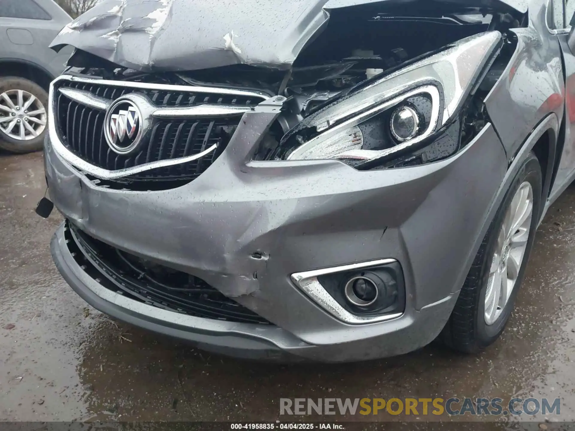 6 fotografías del automóvil dañado LRBFXCSA5LD115590 BUICK ENVISION 2020