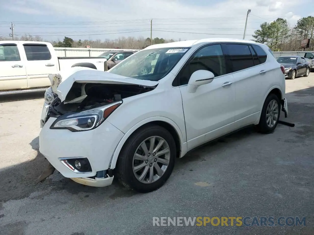 1 fotografías del automóvil dañado LRBFXCSA6LD014686 BUICK ENVISION 2020