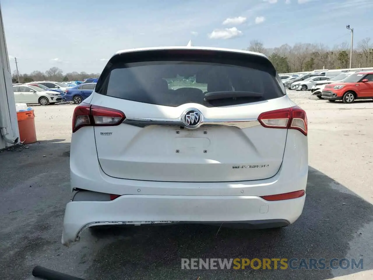 6 fotografías del automóvil dañado LRBFXCSA6LD014686 BUICK ENVISION 2020