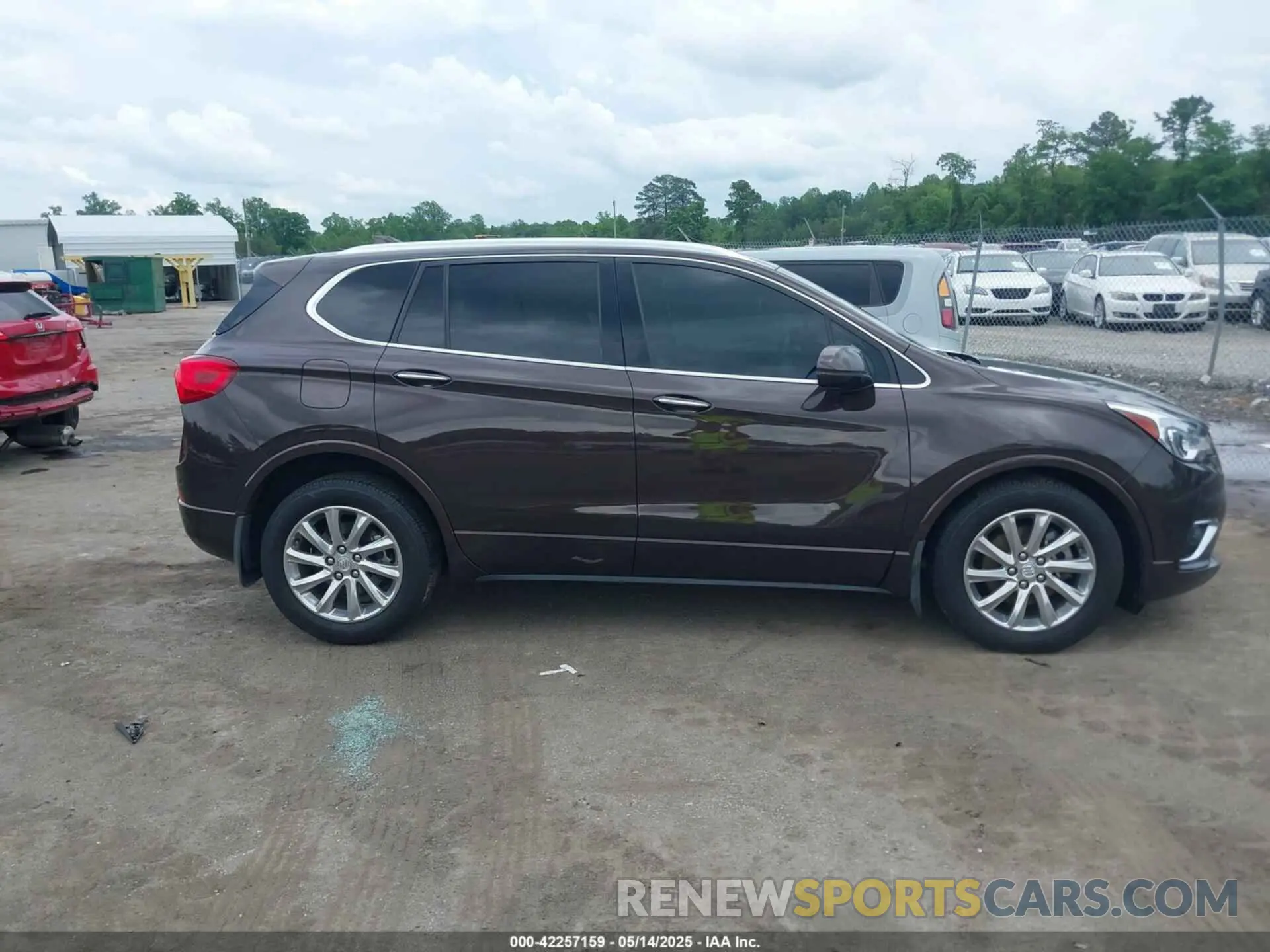 13 fotografías del automóvil dañado LRBFXCSA6LD032055 BUICK ENVISION 2020