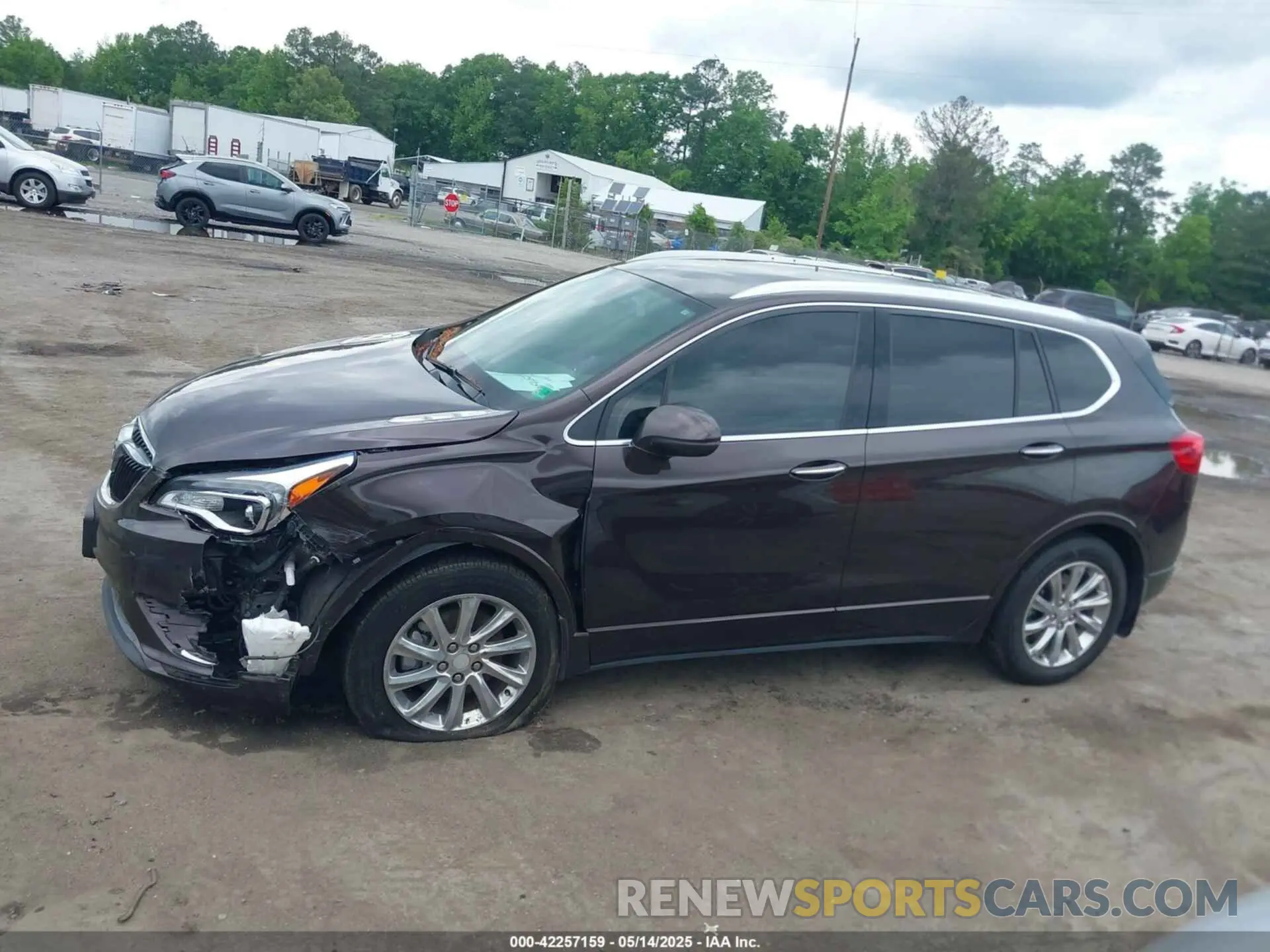 14 fotografías del automóvil dañado LRBFXCSA6LD032055 BUICK ENVISION 2020