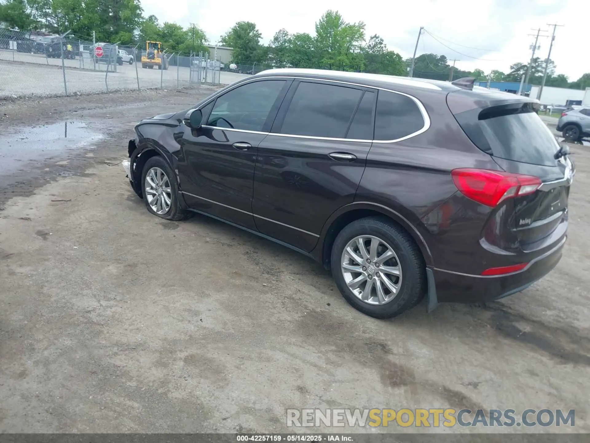 3 fotografías del automóvil dañado LRBFXCSA6LD032055 BUICK ENVISION 2020
