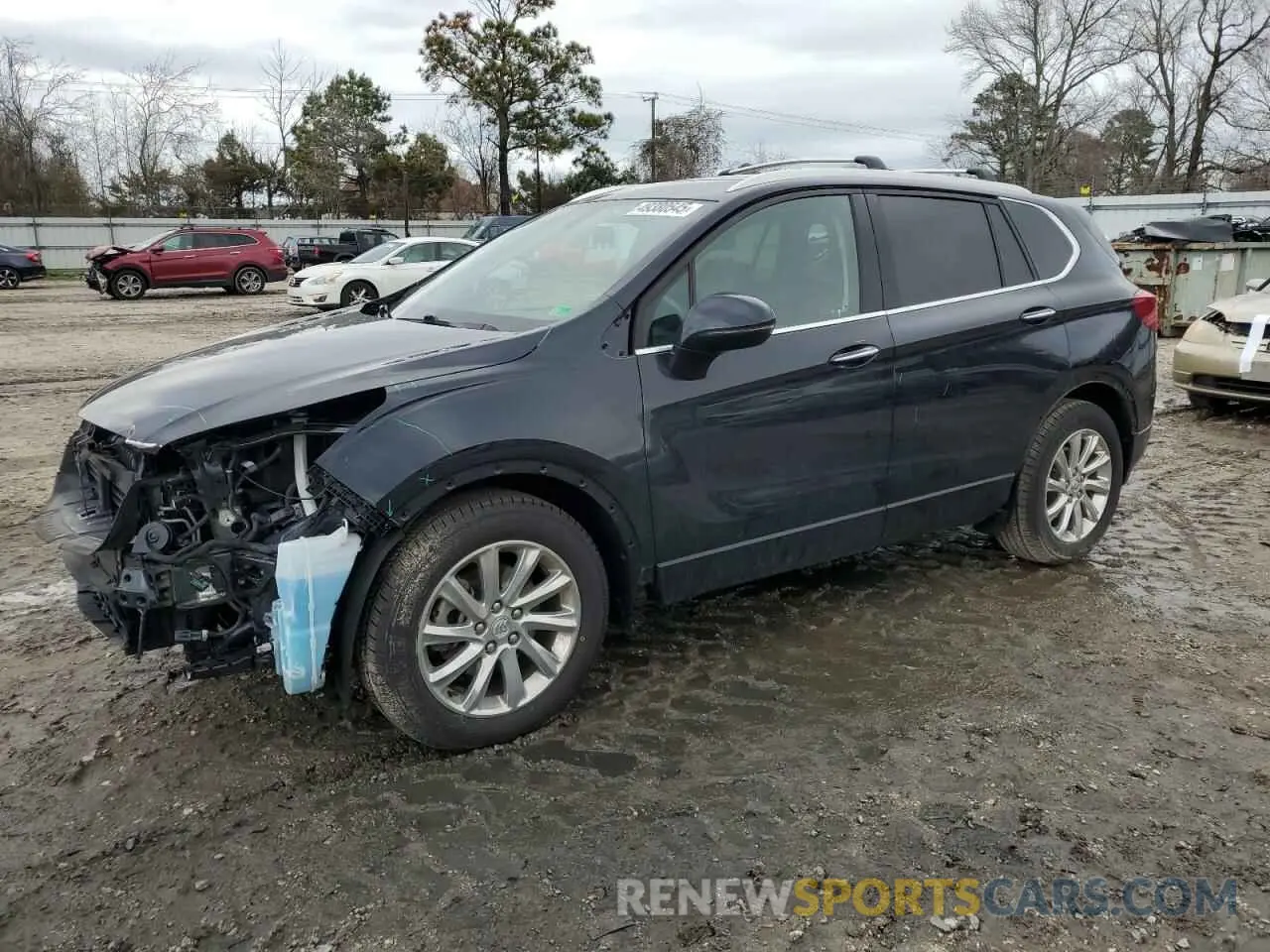 1 fotografías del automóvil dañado LRBFXCSA6LD065444 BUICK ENVISION 2020
