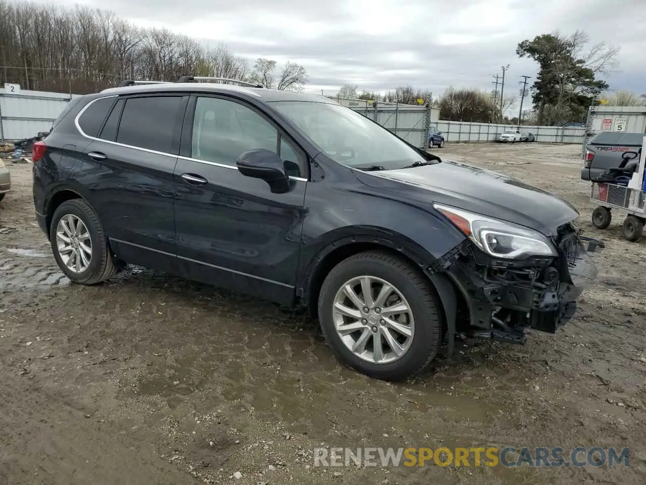 4 fotografías del automóvil dañado LRBFXCSA6LD065444 BUICK ENVISION 2020