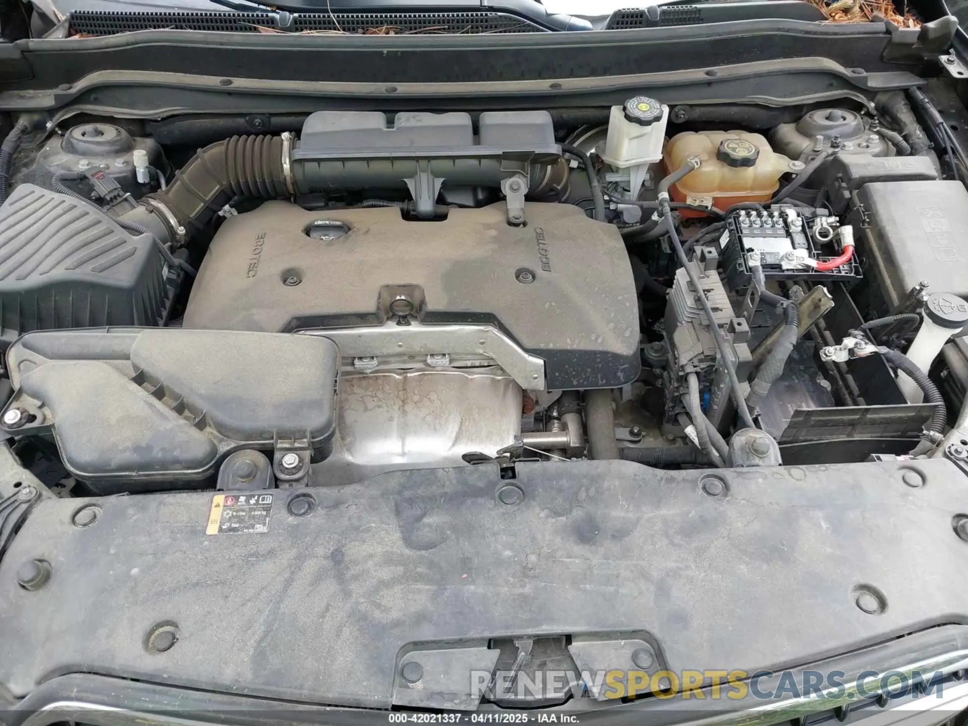10 fotografías del automóvil dañado LRBFXCSA6LD112391 BUICK ENVISION 2020