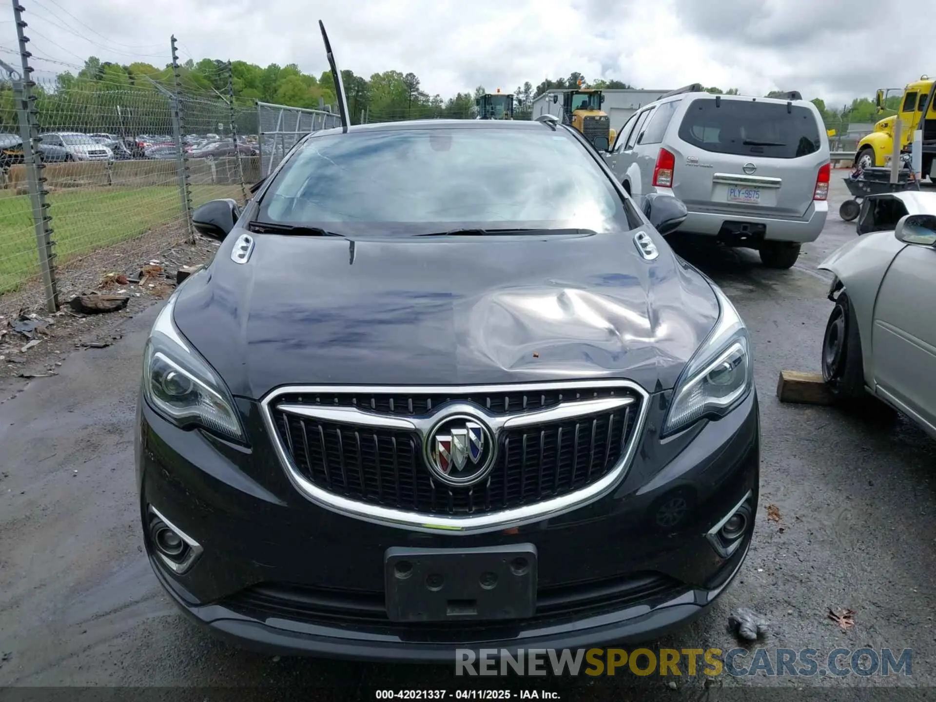 12 fotografías del automóvil dañado LRBFXCSA6LD112391 BUICK ENVISION 2020