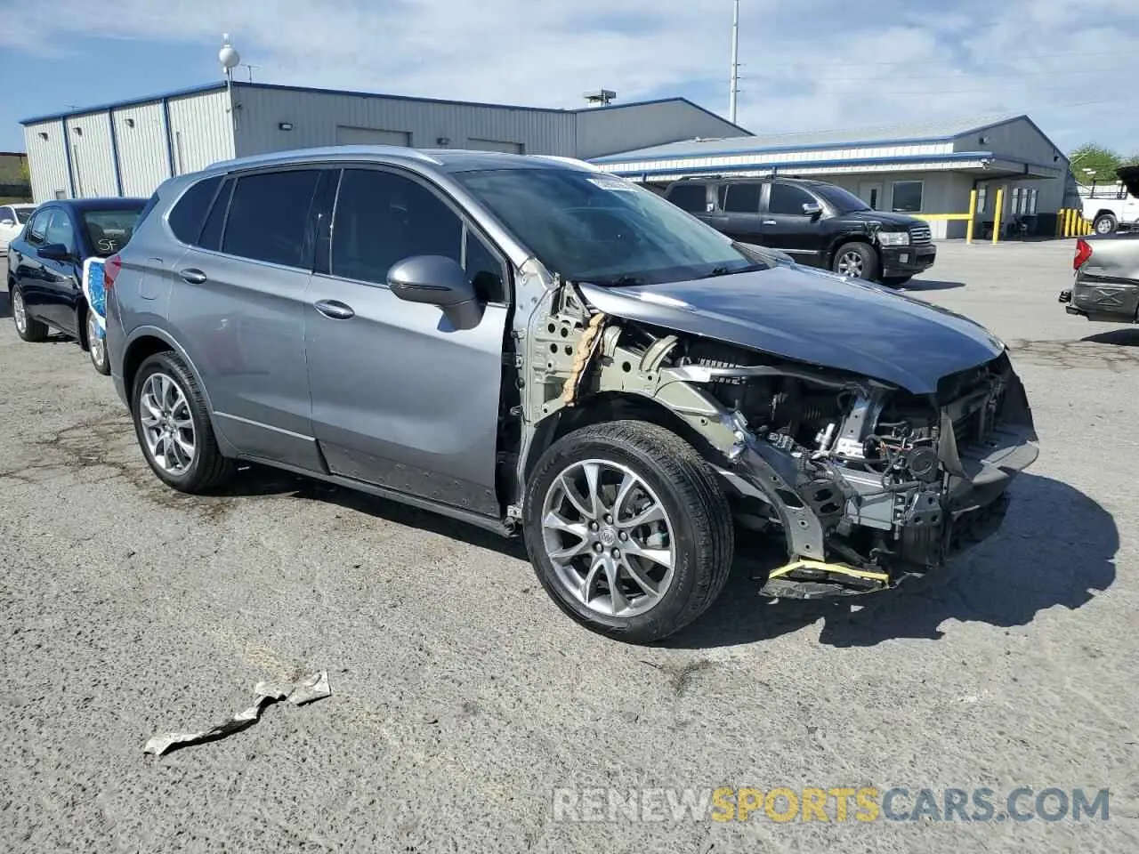 4 fotografías del automóvil dañado LRBFXCSA6LD168072 BUICK ENVISION 2020