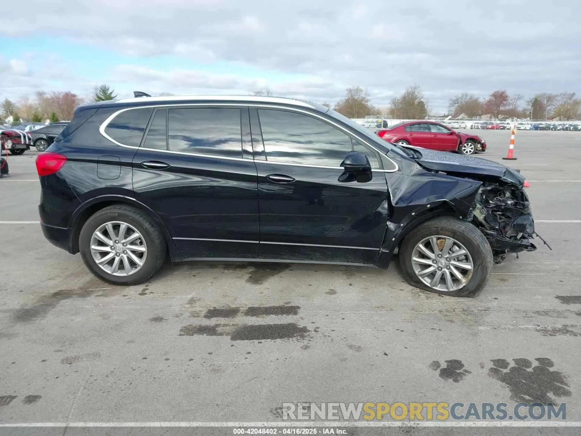 13 fotografías del automóvil dañado LRBFXCSA6LD178195 BUICK ENVISION 2020