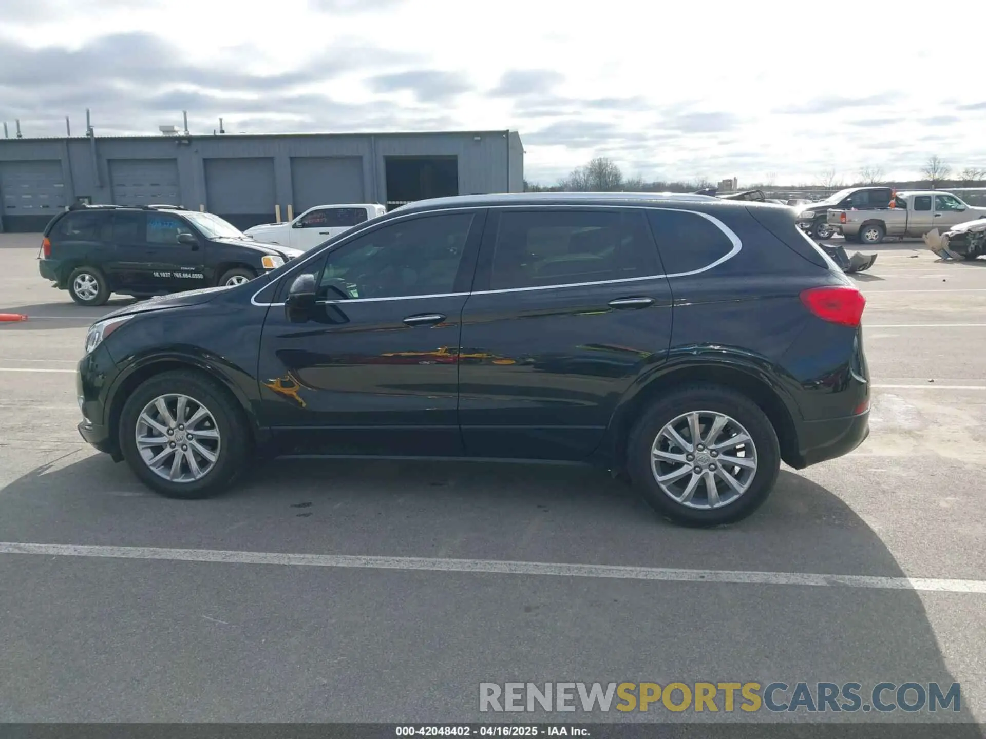 14 fotografías del automóvil dañado LRBFXCSA6LD178195 BUICK ENVISION 2020