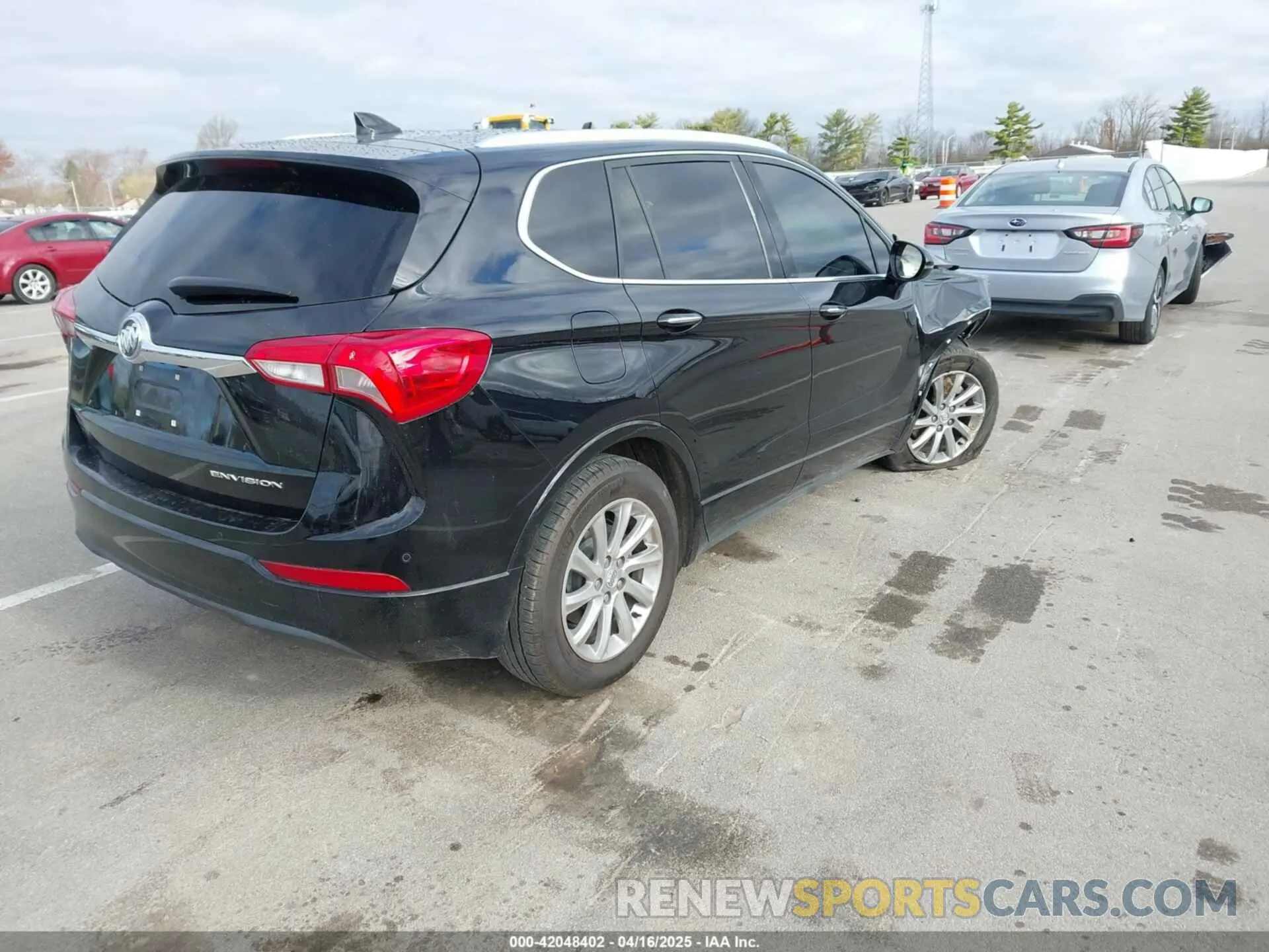 4 fotografías del automóvil dañado LRBFXCSA6LD178195 BUICK ENVISION 2020