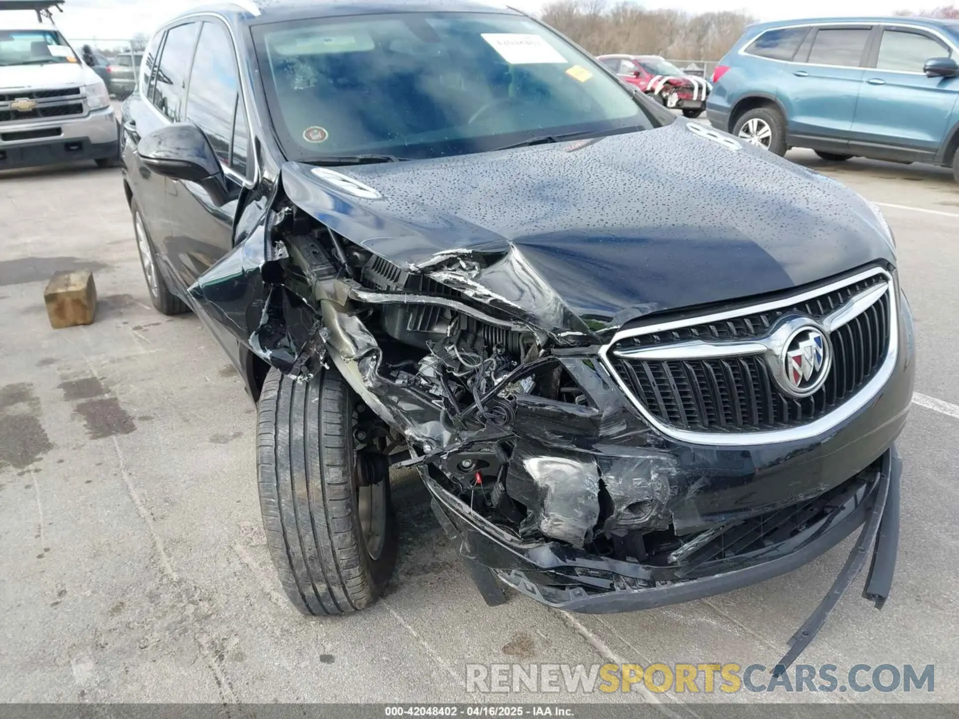 6 fotografías del automóvil dañado LRBFXCSA6LD178195 BUICK ENVISION 2020