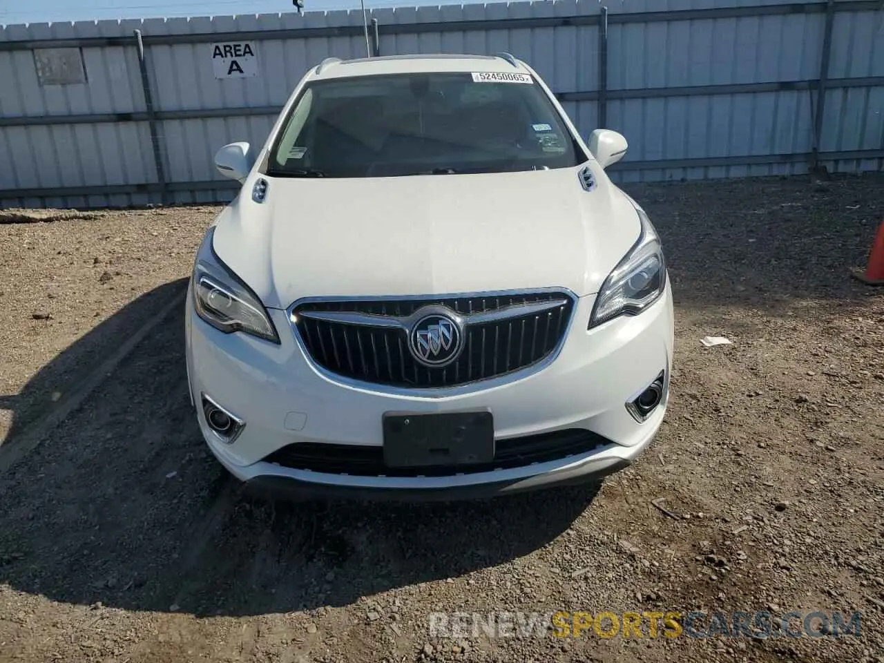 5 fotografías del automóvil dañado LRBFXCSA7LD068577 BUICK ENVISION 2020