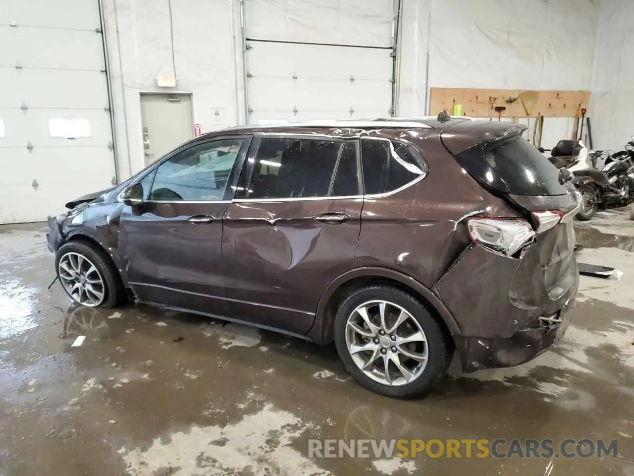 2 fotografías del automóvil dañado LRBFXCSA7LD116207 BUICK ENVISION 2020