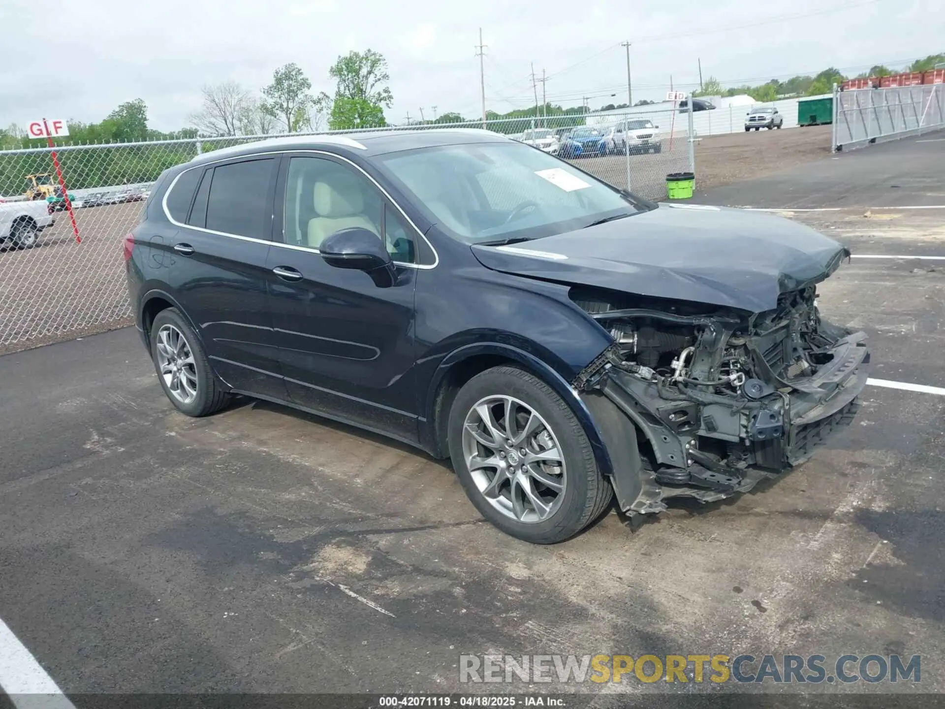1 fotografías del automóvil dañado LRBFXCSA7LD155492 BUICK ENVISION 2020