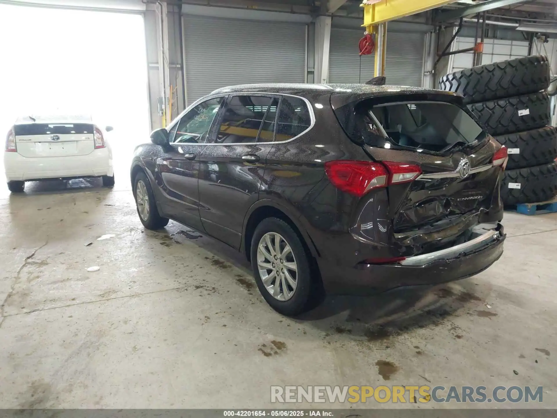 3 fotografías del automóvil dañado LRBFXCSA7LD169361 BUICK ENVISION 2020