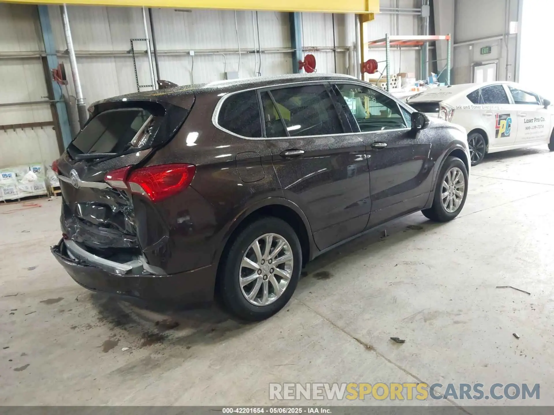 4 fotografías del automóvil dañado LRBFXCSA7LD169361 BUICK ENVISION 2020