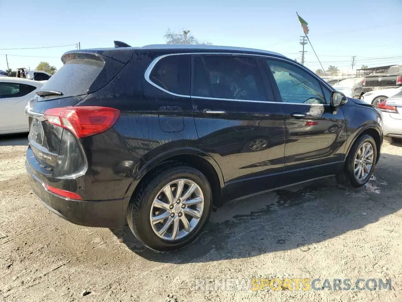3 fotografías del automóvil dañado LRBFXCSA8LD071343 BUICK ENVISION 2020