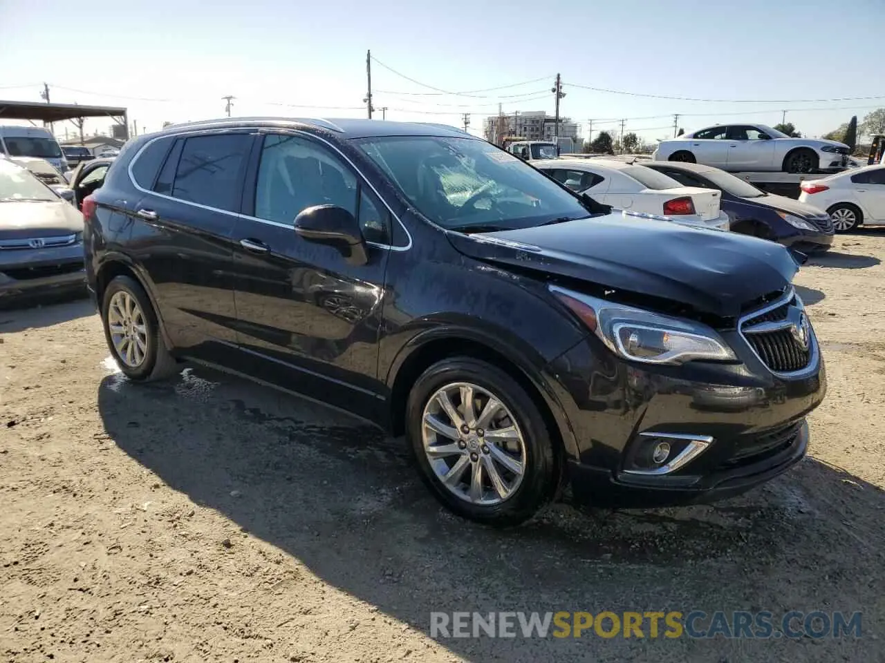 4 fotografías del automóvil dañado LRBFXCSA8LD071343 BUICK ENVISION 2020
