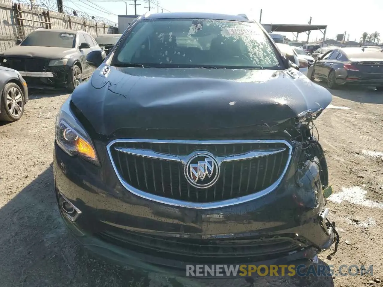 5 fotografías del automóvil dañado LRBFXCSA8LD071343 BUICK ENVISION 2020