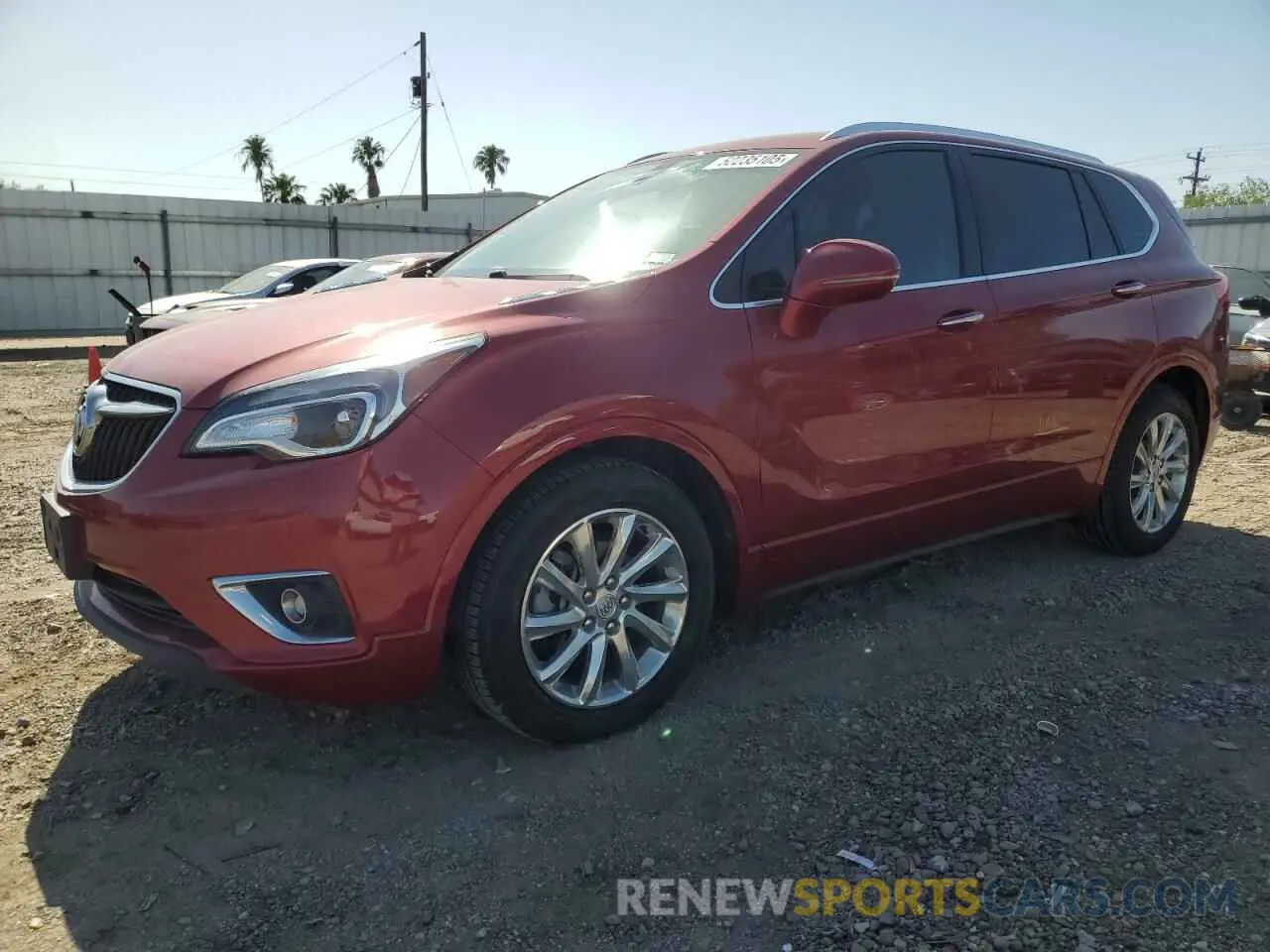 1 fotografías del automóvil dañado LRBFXCSA8LD088546 BUICK ENVISION 2020