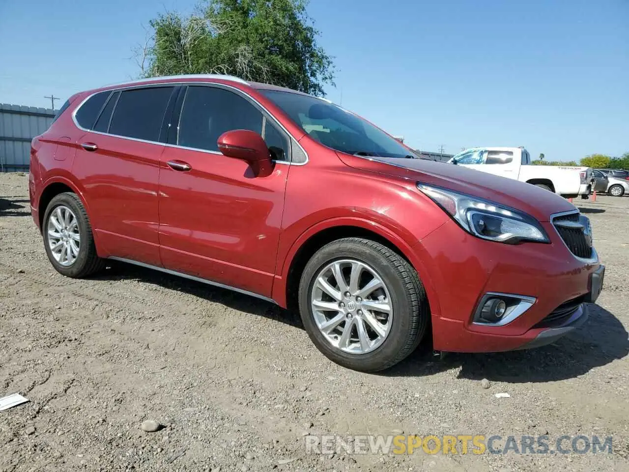 4 fotografías del automóvil dañado LRBFXCSA8LD088546 BUICK ENVISION 2020