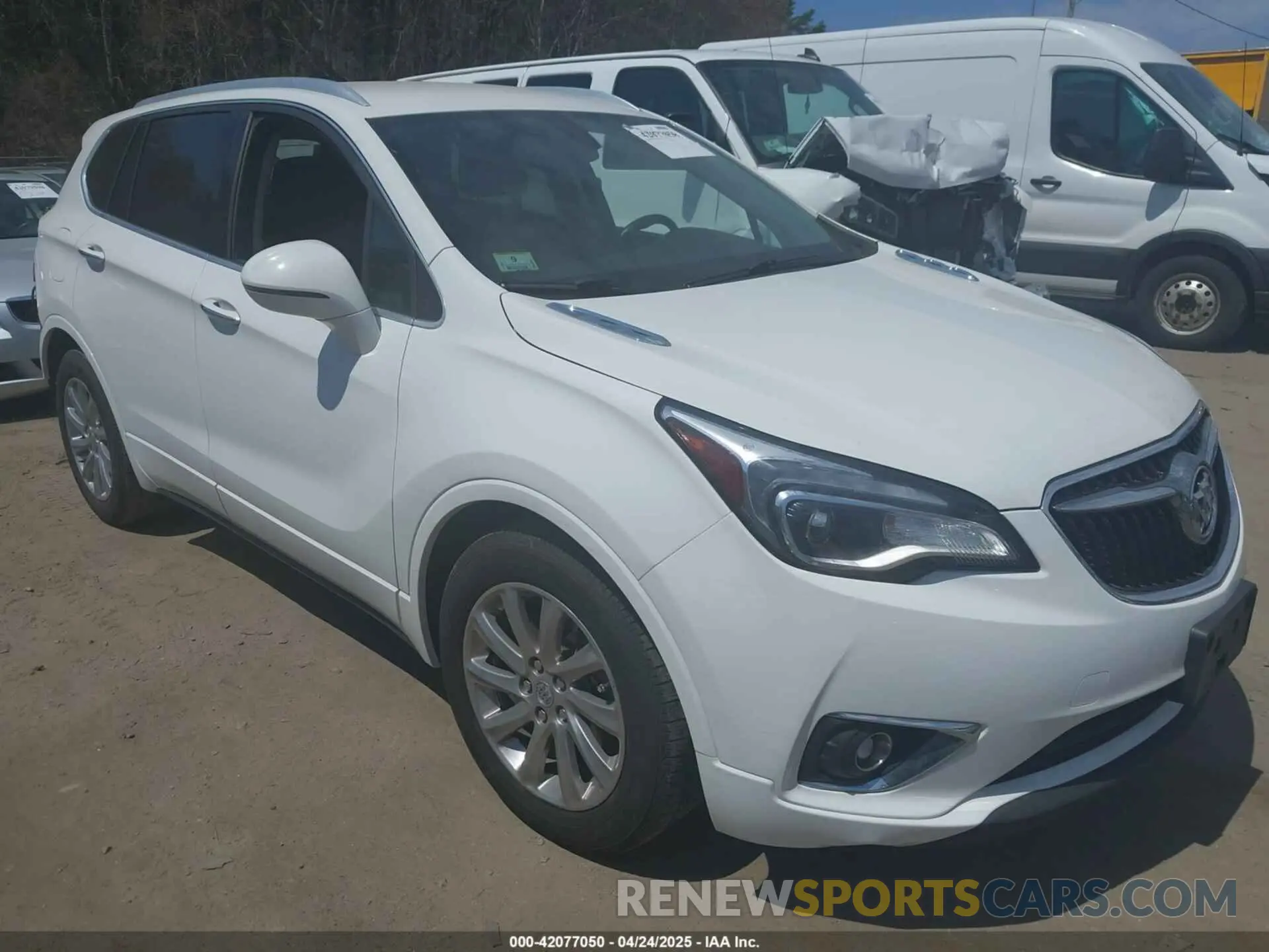 1 fotografías del automóvil dañado LRBFXCSA8LD149538 BUICK ENVISION 2020