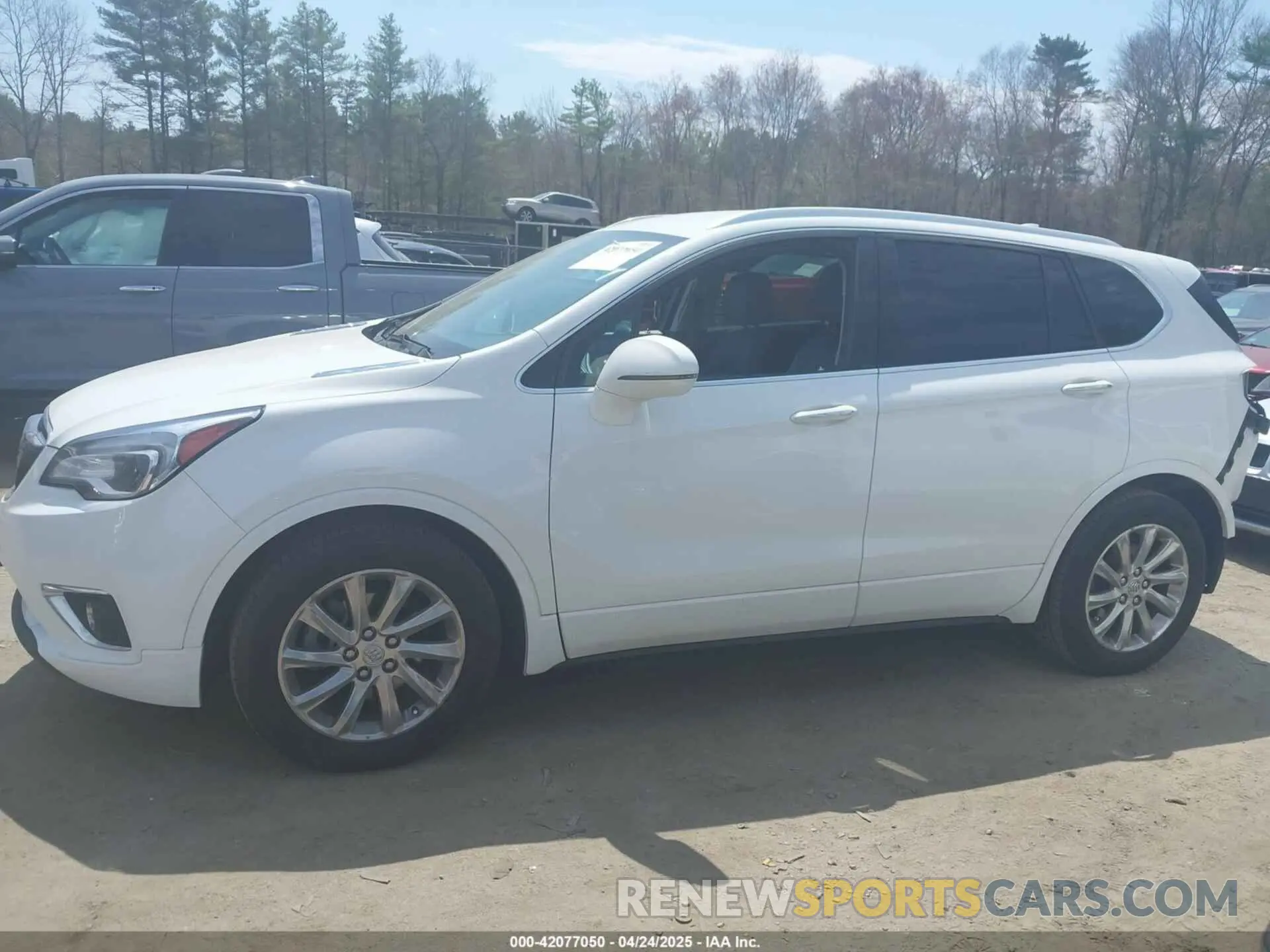 15 fotografías del automóvil dañado LRBFXCSA8LD149538 BUICK ENVISION 2020