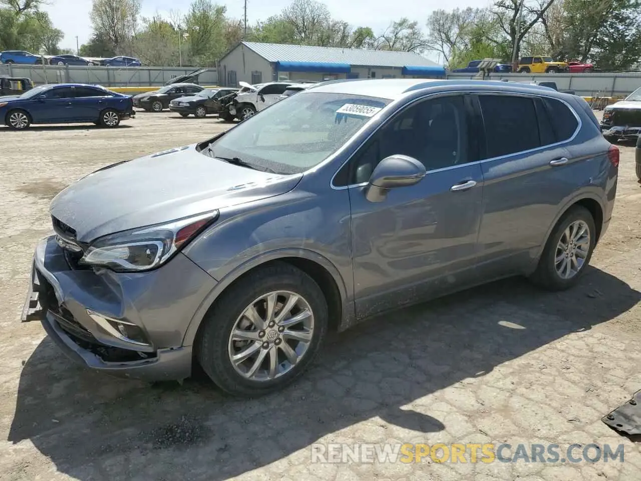 1 fotografías del automóvil dañado LRBFXCSA8LD209866 BUICK ENVISION 2020